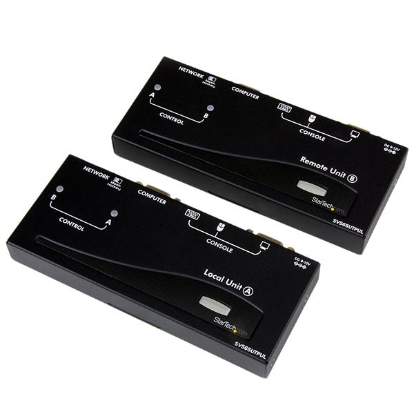 StarTech.com SV565UTPUL KVM -kytkin Lähetin & vastaanotin