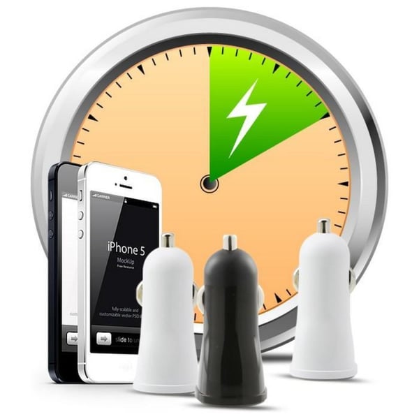 Techly USB - Auto 5V/2.4A Universel Hvid Cigartænder Automatisk