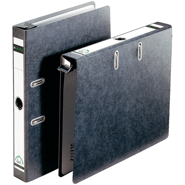 Leitz Archive box, A4, 50mm ringbind Sort