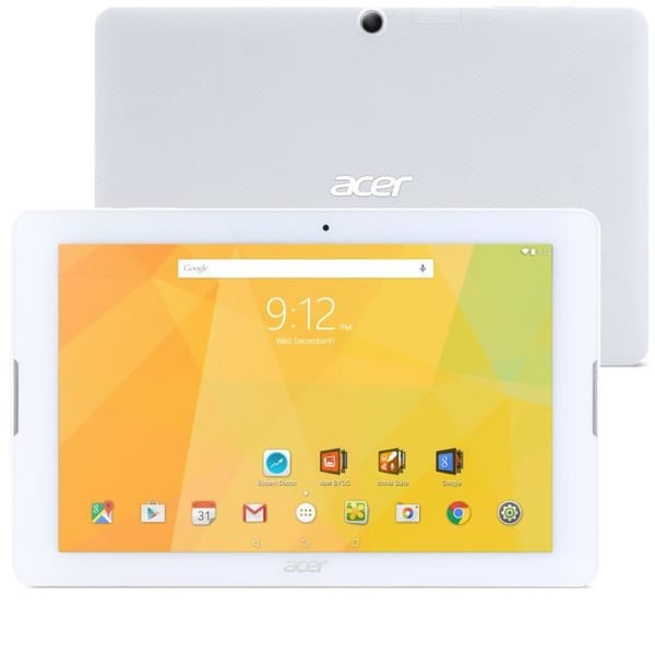 Acer Iconia B3 - A20 - K7U8 Mediatek 16 GB 25,6 cm (10.1") 1 GB 802.11a Android 5.1 Valkoinen