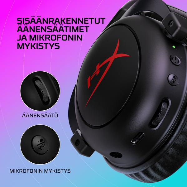 HyperX Cloud II Core – langaton pelikuulokemikrofoni
