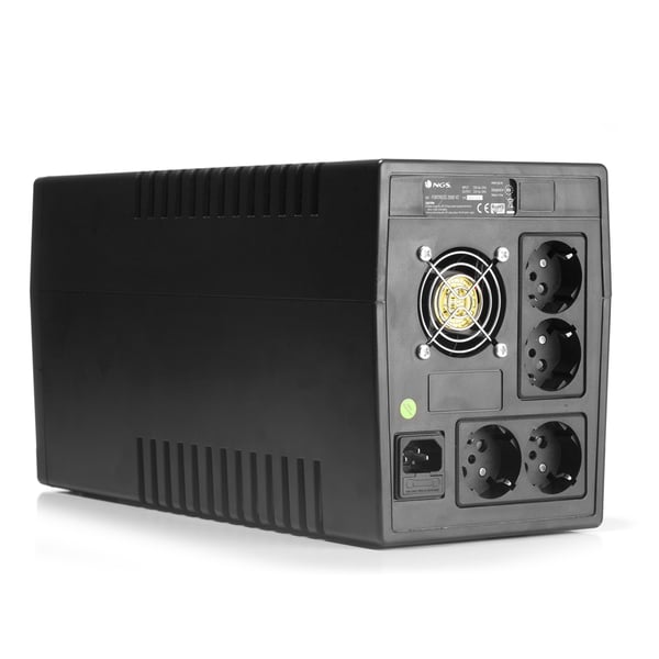 NGS FORTRESS 2000 V2 UPS-enhed Standby (offline) 1,5 kVA 900 W 4 AC stikkontakt(er)
