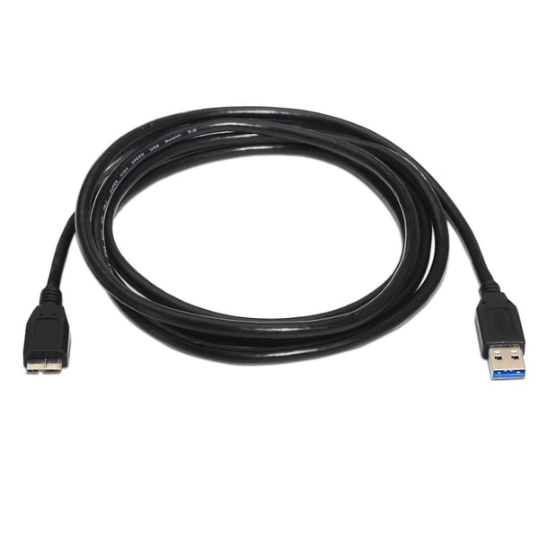AISENS A105-0043 USB-kabel USB 3.2 Gen 1 (3.1 Gen 1) 1 m USB A Micro-USB B 5 Gbit/sek. Sort