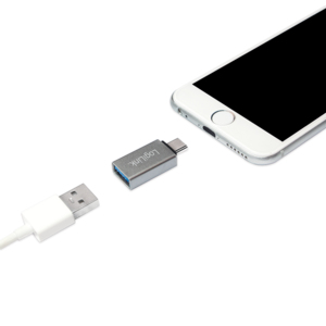LogiLink AU0042 kabel kønsskifter USB 3.1 type-C USB 3.0 Sølv