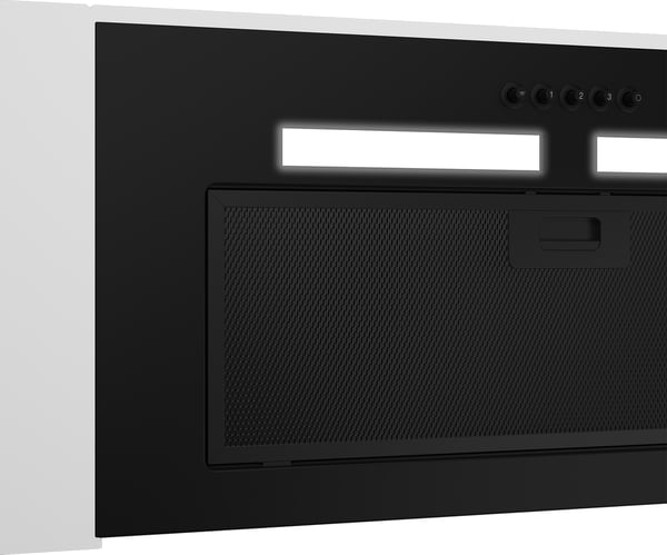 Beko HNU61425B emhætte Indbygget Sort 415 m³/t