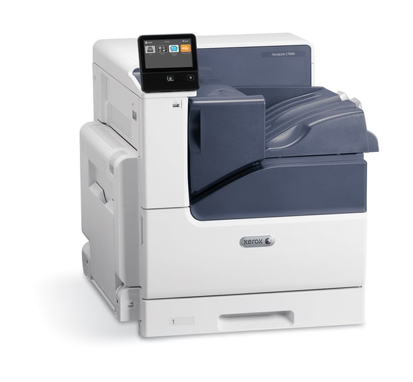 Xerox VersaLink C7000 A3-skrivare 35/35 sid/min dubbels. Adobe PS3 PCL5e/6 2 magasin totalt 620 ark