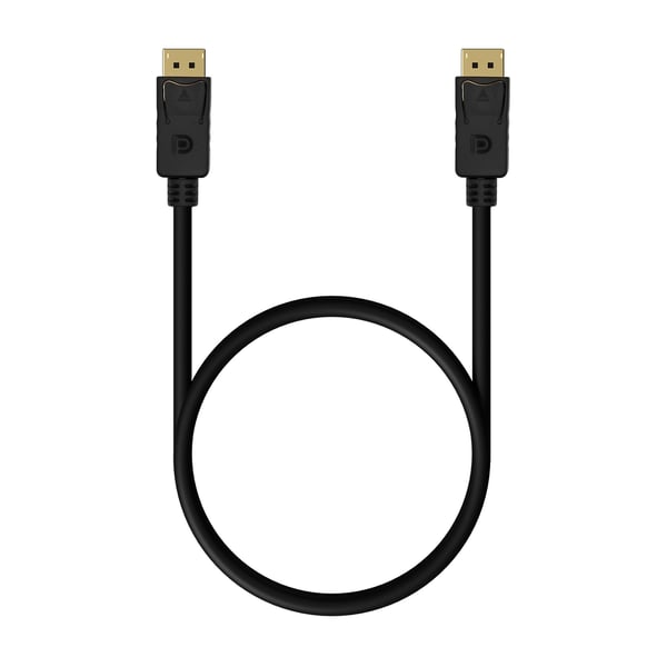 AISENS A124-0548 DisplayPort-kabel 0,5 m Svart