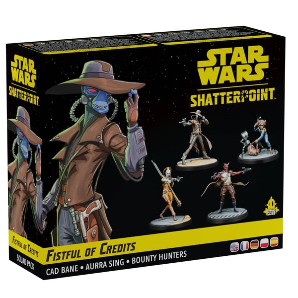 Asmodee Star Wars: Shatterpoint - Fistful of Credits: Cad Bane Squad Pack Kuvio