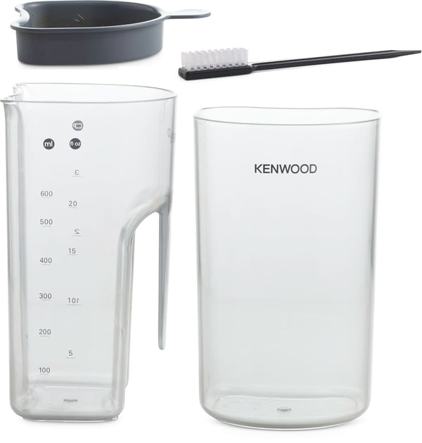 Kenwood PureJuice JMP601SI Hidas mehulinko 150 W Harmaa, Läpikuultava, Valkoinen