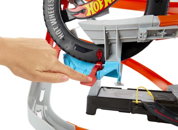 Hot Wheels City Hyper-Boost Tire Shop Play Set