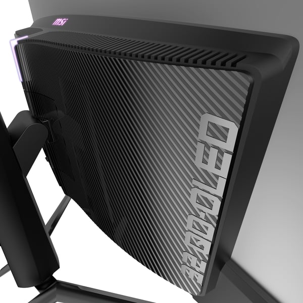 MSI MPG 321CURX QD-OLED tietokoneen litteä näyttö 80 cm (31.5") 3840 x 2160 pikseliä 4K Ultra HD Musta