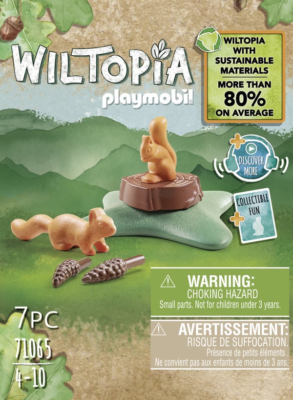 Playmobil Wiltopia 71065 leksaksfigurer