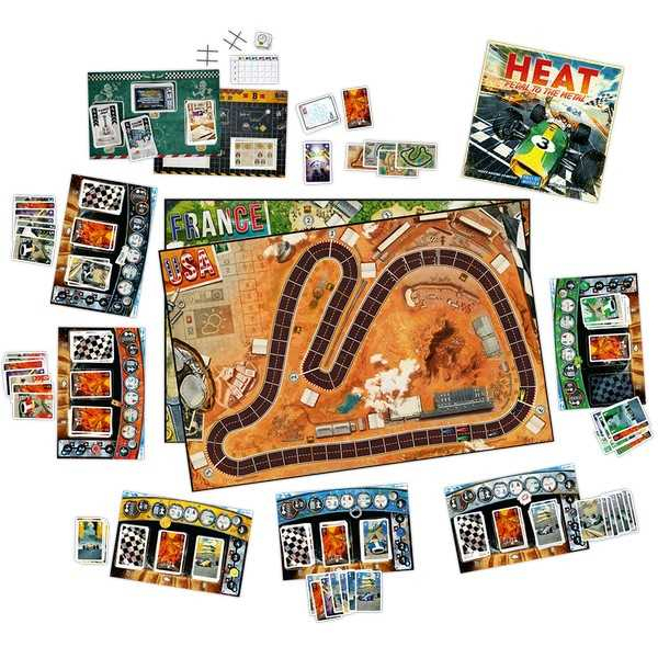Asmodee Heat: Pedal to the Metal Brætspil