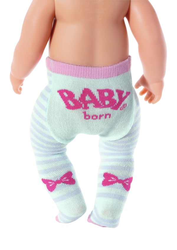 BABY born Tights 2x, 2 ass. Strømpebukser til dukker