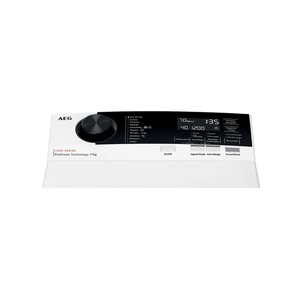 AEG Series 7000 LTR7E37S vaskemaskine Top-indlæsning 7 kg 1300 rpm Hvid