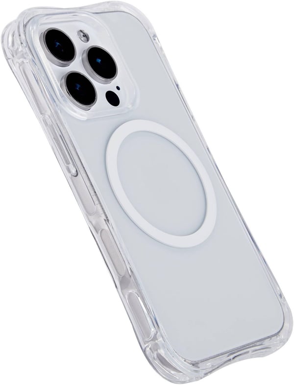 eSTUFF INFINITE (GRS) PORTO iPhone 12 Pro - iPhone 16 Pro Clear Magnetic Cover mobiltelefon etui Transparent