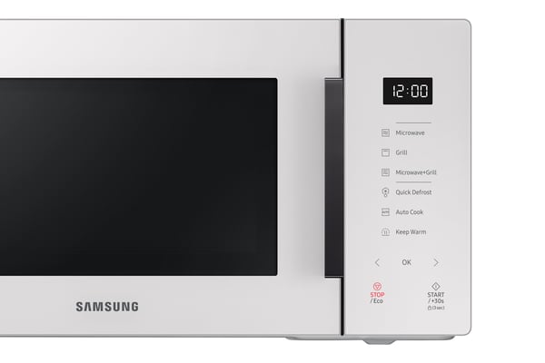 Samsung MG23T5018GE/ET mikrobølgeovn Sort, Hvid Kombination mikroovn Bordplade 23 L 800 W
