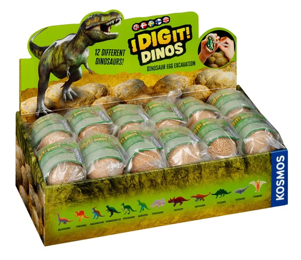 Leksak Kosmos DINO EGG I DIG IT 1KS665159