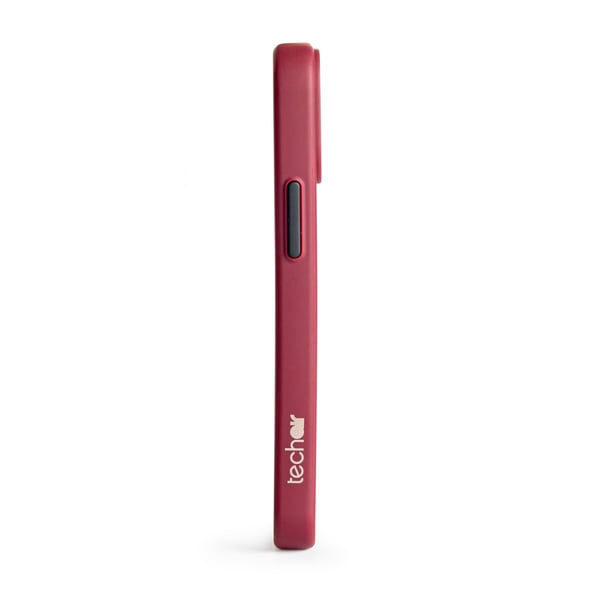 Techair Classic essential mobiltelefon etui 15,5 cm (6.1") Cover Rød, Transparent