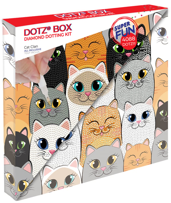 Diamond Dotz Cat Clan