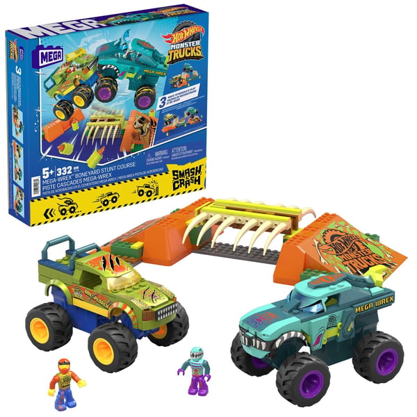 MEGA Hot Wheels Smash 'n Crash -Wrex-knoglestuntbane
