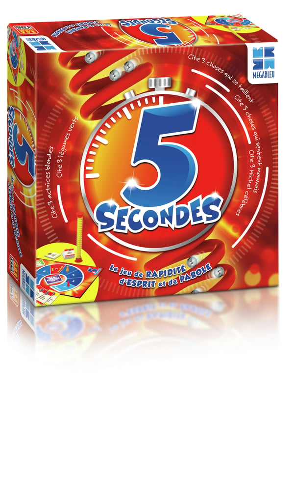 MEGABLEU 678078 brætspil 5 Secondes 20 min. Trivia