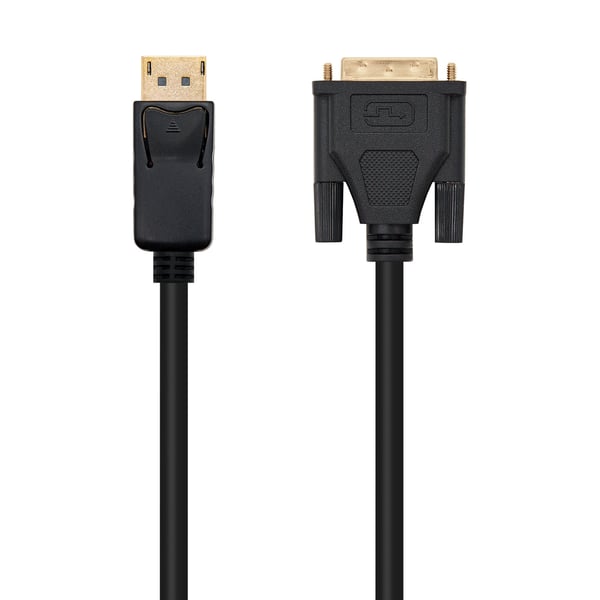 Nanocable 10.15.4503 videokabel adapter 3 m DisplayPort DVI Sort