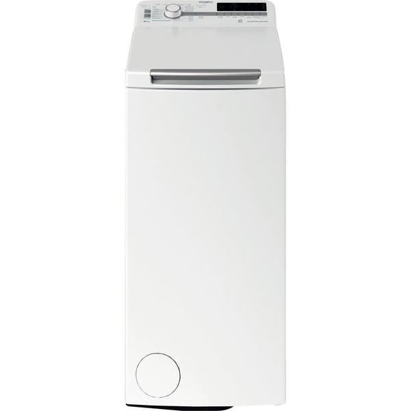 Whirlpool TDLR P66 BS IT vaskemaskine Top-indlæsning 6 kg 1200 rpm Hvid