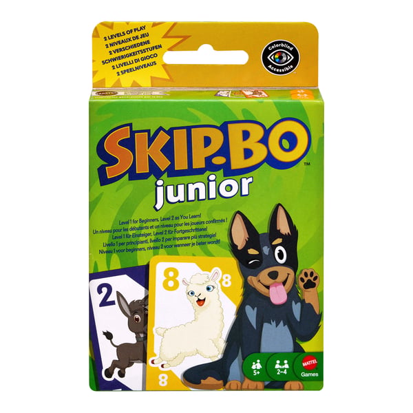 Mattel Games Skip-Bo Junior