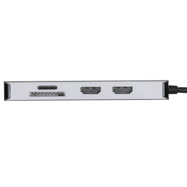 Targus DOCK423EU kannettavien tietokoneiden telakka ja porttitoistin Langallinen USB 3.2 Gen 1 (3.1 Gen 1) Type-C Hopea