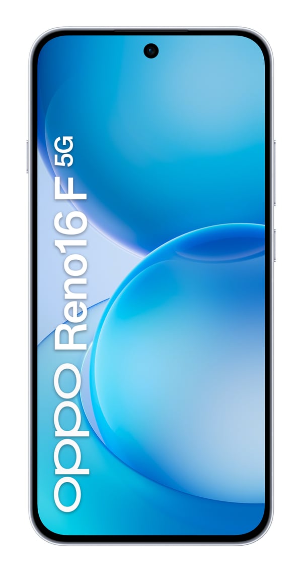 OPPO Reno16 F 5G 16,7 cm (6.57") Dual SIM Android 16.0 USB Type-C 8 GB 256 GB 6500 mAh Hvid