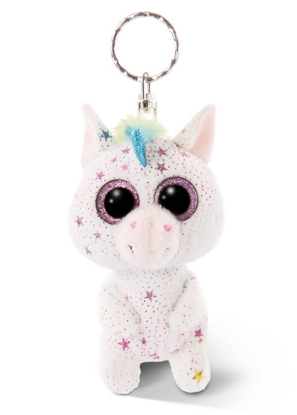 NICI Unicorn Uberto Avainrengas Monivärinen, Valkoinen