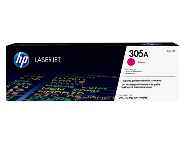 HP 305A, alkuperäinen magenta LaserJet-värikasetti