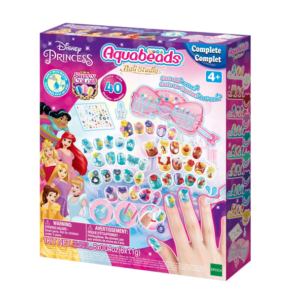 Aquabeads Nail Studio - Disney Prinsesser