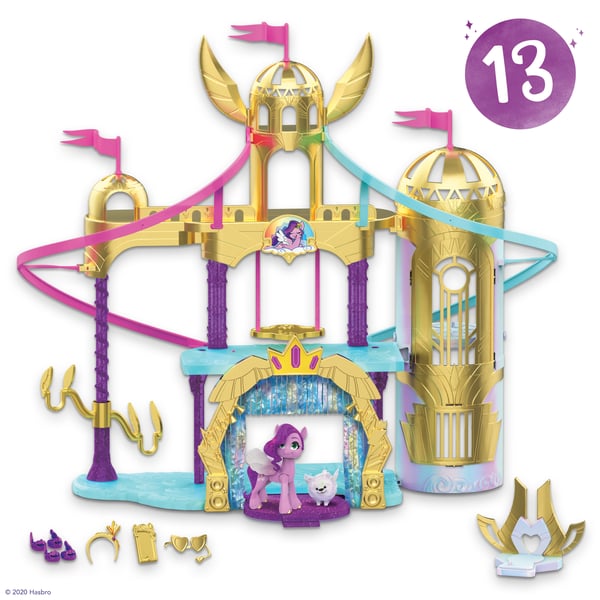 My Little Pony Princess Petals & Cloudpuff Royal Racing Ziplines