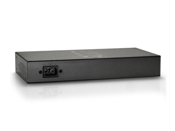 LevelOne GEP-0812 verkkokytkin Hallitsematon L2 Gigabit Ethernet (10/100/1000) Power over Ethernet -tuki Musta