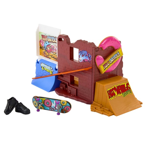 Hot Wheels Skate Donut Skatepark, playset