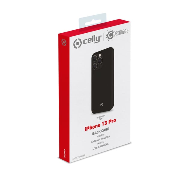 Celly Cromo mobiltelefon etui 15,5 cm (6.1") Cover Sort