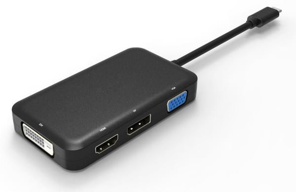 Microconnect USB3.1CCOM10 USB grafisk adapter 3840 x 2160 pixel Sort