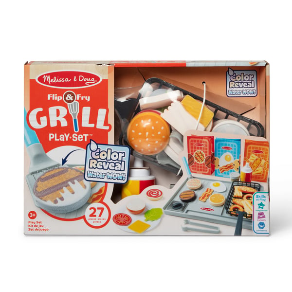 Melissa & Doug MPP PYS Flip n Fry Grill Playset GML