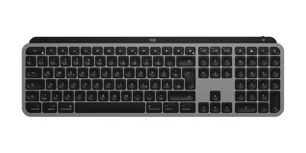 Logitech MX Keys S for Mac tangentbord Kontor Bluetooth QWERTZ tyska Grå