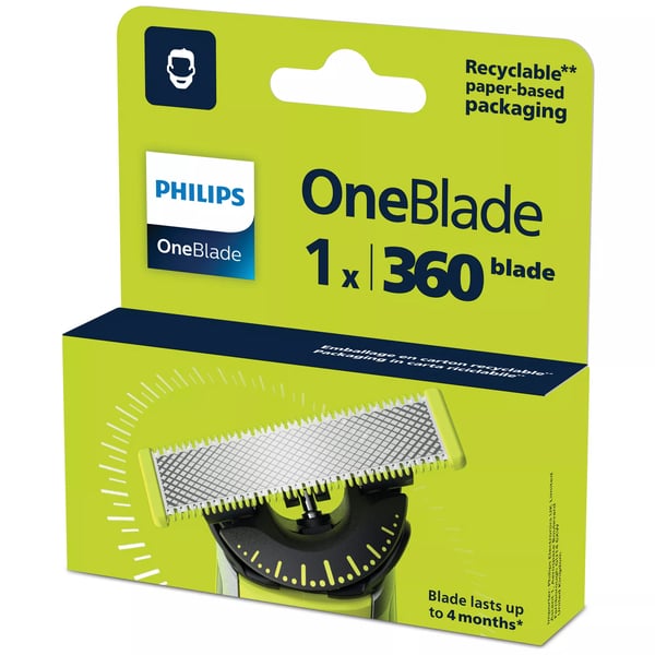 Philips Norelco OneBlade OneBlade 360 QP410/50 Ersättningsrakblad 1-pack