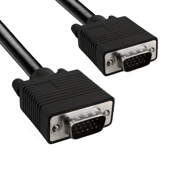 Vultech 5m VGA VGA-kaapeli VGA (D-Sub) Musta