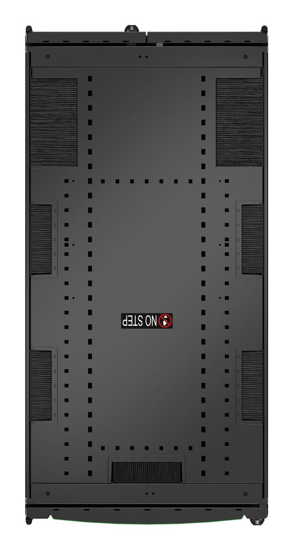 APC AR3300B2 stativ 42U Fritstående reol Sort
