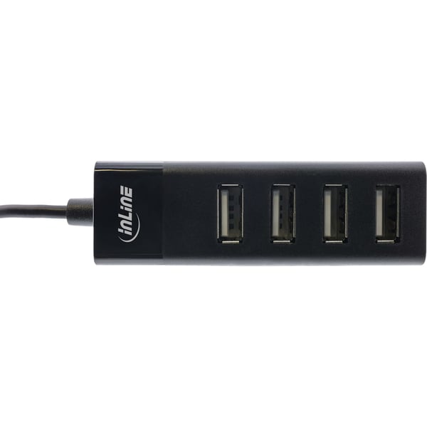 InLine 33293H gränssnittshubbar USB 3.2 Gen 1 (3.1 Gen 1) Type-A 480 Mbit/s Svart