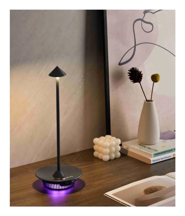 Techly I-LAMP-TABLE3 bordlampe SMD LED-modul 1 W SMD LED D Sort