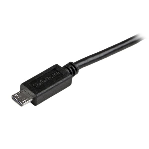 StarTech.com USBAUB3MBK USB-kabel USB 2.0 3 m USB A Micro-USB B 0,48 Gbit/sek. Sort