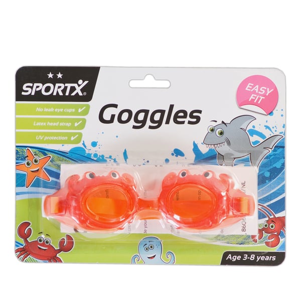 SportX G-2355/6/7/9C svømmebrille Junior Unisex