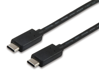 Equip 12888307 USB-kabel USB 2.0 1 m USB C 0,48 Gbit/sek. Sort