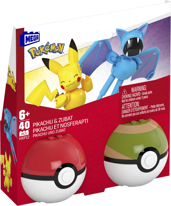 MEGA Pokémon Pikachu & Zubat